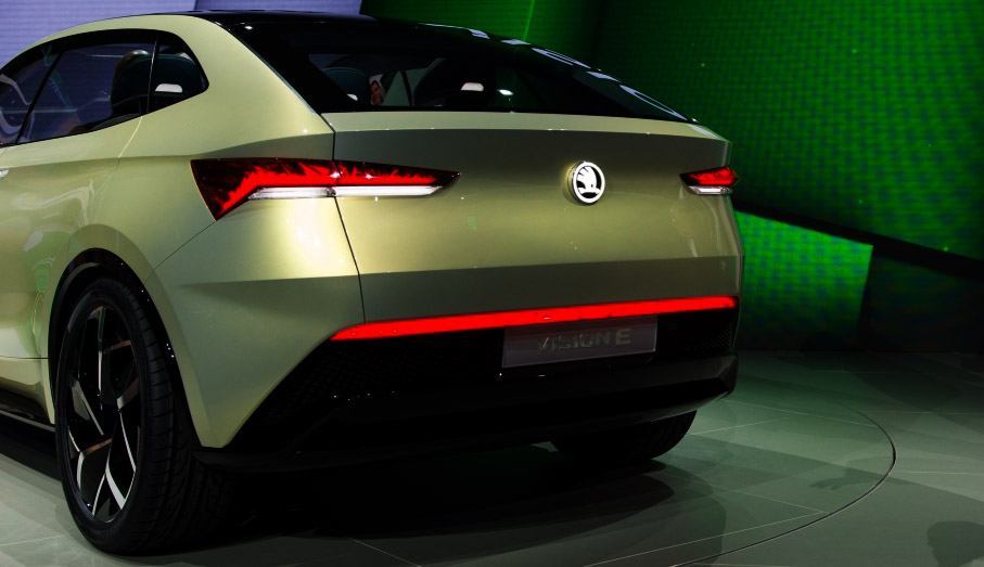 Studie: Skoda Vision E - Konzeptfahrzeug für elektrisches und autonomes Fahren