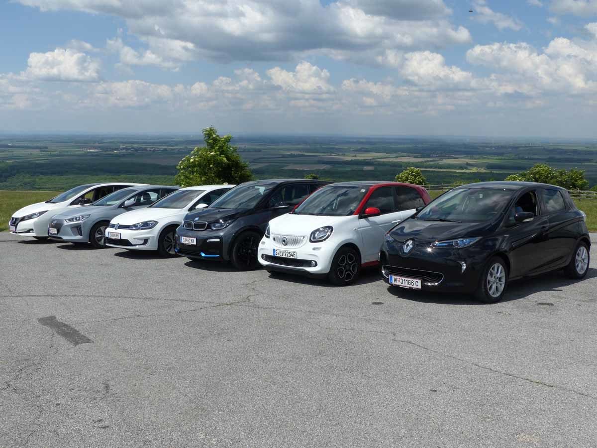 Vergleichstest: Sechs aktuelle Elektroautos