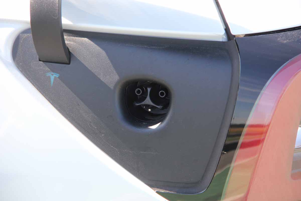 EVAUTO Tesla Modell 3 Einstiegsleisten Stoßstange Türschwellenschutz Carbonfaser ABS Kunststoff Anti-Kratzer Rutschfest 2018 2019 2020 2021 Zubehör 4 Stück