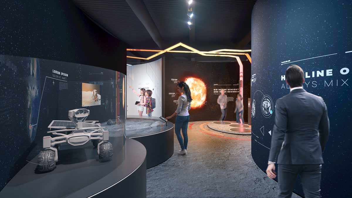 Moon City: Reparaturübungsplatz und Erlebniswelt